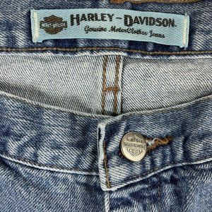 Harley Davidson women’s blue denim jeans 16 Long